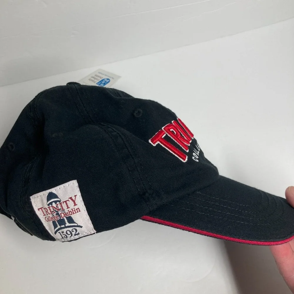 Trinity College 1592 Dublin Ireland Cap Hat Adult NEW Black Adjustable